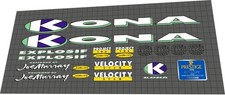 Kona Explosif 1992 Decal Set