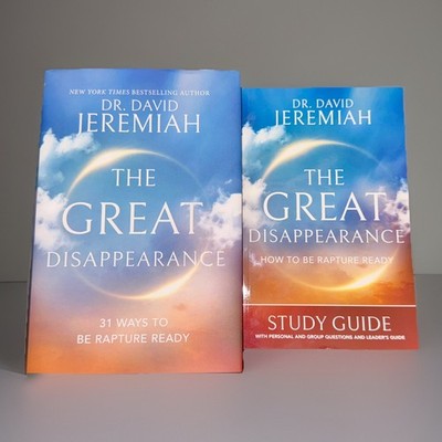 The Great Disappearance 31 Ways Rapture Ready Hardcover + Study Guide 2023