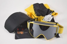 NIB Mens Anon M4S Cylindrical Goggles $320 OS yellow frame black lens