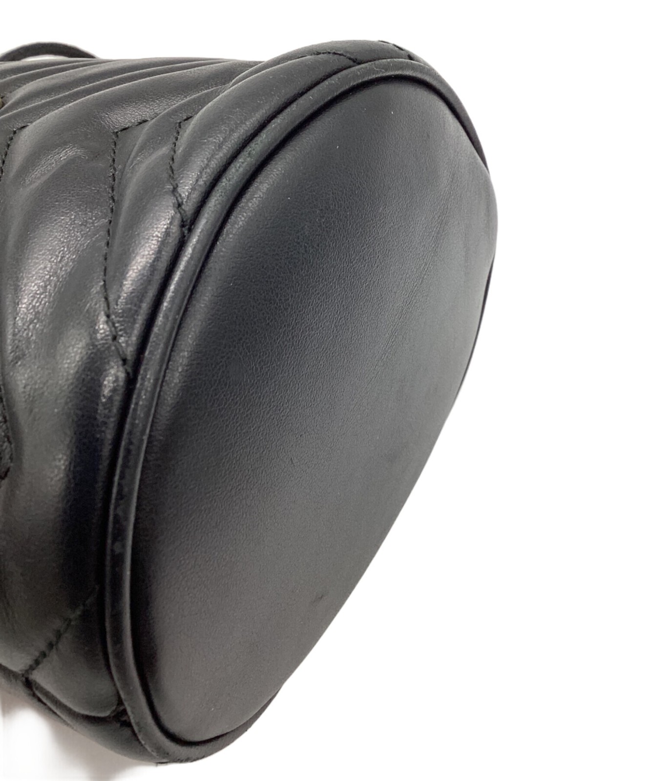 GUCCI Chain Shoulder Bag Black Leather Italy Model 575163 SN2599 thumbnail 17