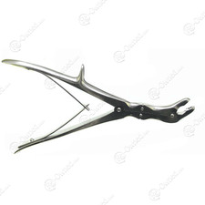 Trylon Stille Rongeur Forceps Double Action Jaws Angled 6mm, 9in Length  X:NL600