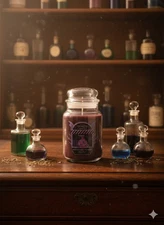 NEW Yankee Candle Large Jar (22oz) - 'Apothecary Potions' Scent - Brand New