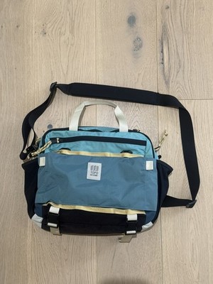 Topo Designs Mountain Cross Bag Geode Green / Sea Pine