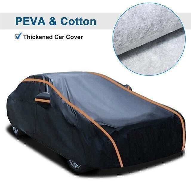 Модернизированный PEVA + хлопок полный седан автомобиля чехол водонепроницаемый открытый УФ устойчивый новый - Изображение 2 из 4
