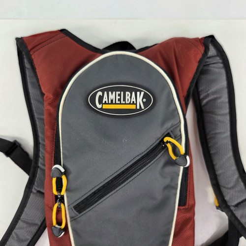 CamelBak Zoid Classic Bike Hydration Pack 85oz Backpack Brown Gray - Picture 3 of 7
