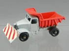 Vintage 1960's Matchbox Lesney No.16 Diecast Scammell Snow Plough Plow Truck VG
