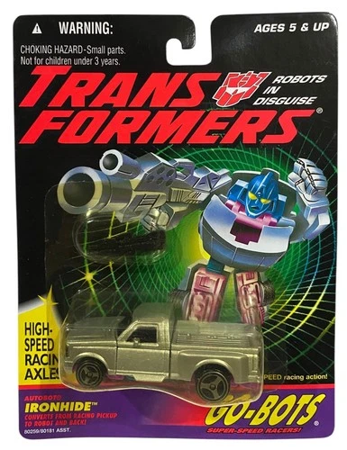 Transformers RID Generation 2 G2 Go-Bots Ironhide Vtg 1994 Minicon Figure NEW
