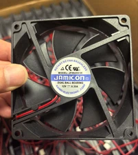 JAMICON JF0925S1H 12V 0.35A 92mm*92mm*25mm 2-pin silent cooling fan