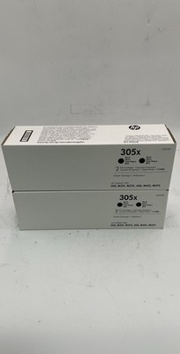 HP 305X CE410XD Black Toner Cartridge for LaserJet Pro 300 M351 M375 Lot of 2