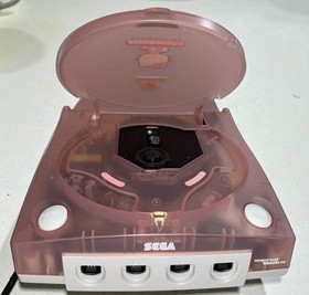 SEGA Dreamcast HKT-3000 Hello Kitty Pink Console set Sanrio Excellent