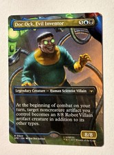 x1 Doc Ock, Evil Inventor - Borderless R MTG Marvel's Spider-Man Eternal M/NM, E
