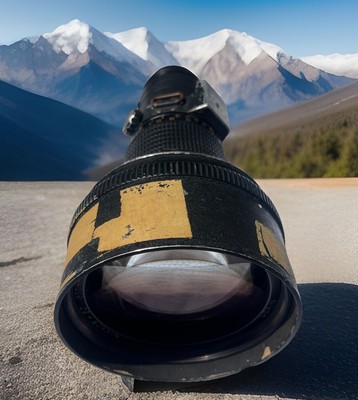 Nikon Nikkor * ED 300mm 2.8 Camera Lens, chip in lens see photo | eBay