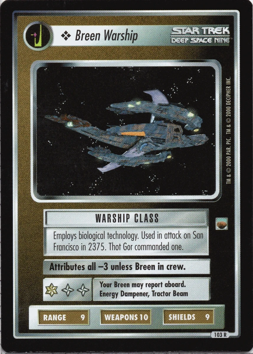 Star Trek CCG Rare Individual Collectible Card Game Cards for sale - eBay