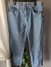 Vintage Lee Men's Relaxed Fit Straight Leg Jeans Light Wash 38x30