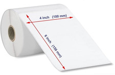 4x6 Direct Thermal 500 Per Roll 100 x 150mm Postage Royal Mail Shipping Labels