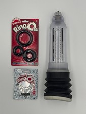 NO BOX HYDROMAX 7 BUNDLE WATER ED PUMP HYDRO7 CLEAR PENIS ENLARGER FREE SHIPPING