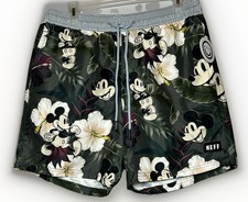 Neff x Disney Collection Hawaiian Mickey Mouse Swim Trunk Shorts Medium beach