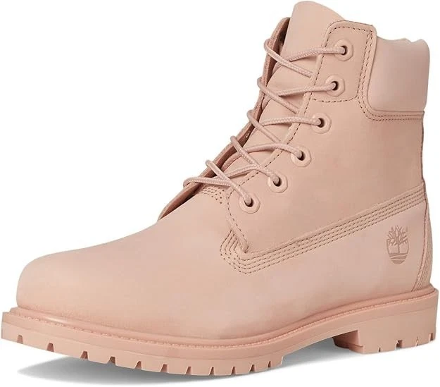Timberland Pink Low (1-1.9 in) Heel Height Boots for Women for
