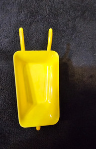 Vintage Toy Wheel  Barrel-plastic made by Ideal