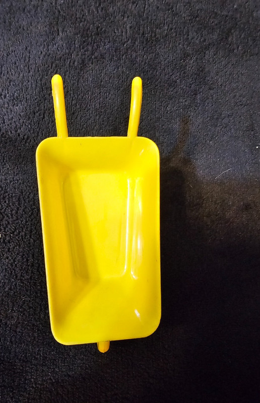 Vintage Toy Wheel  Barrel-plastic made by Ideal