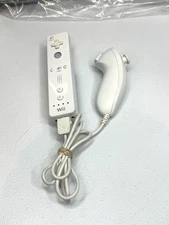 Nintendo -Wii Remote Control And nunchuck- White