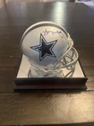 TONY DORSETT  Autographed Dallas Cowboys Mini Helmet w/JSA WITNESS COA