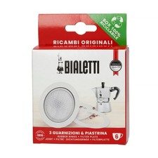 Bialetti Replacement Gasket & Filter for 6 Cup Espresso Maker 6