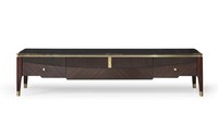 Design Kommode Anrichte Side Lowboard Schrank Regal Luxus Beleuchtet Wohn Zimmer