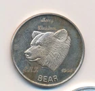 BEAR 1 ONE TROY OUNCE 999 SILVER ROUND