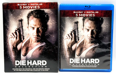 Die Hard Collection (5 Movies) [New Blu-ray] Boxed Set W/SLIPCOVER