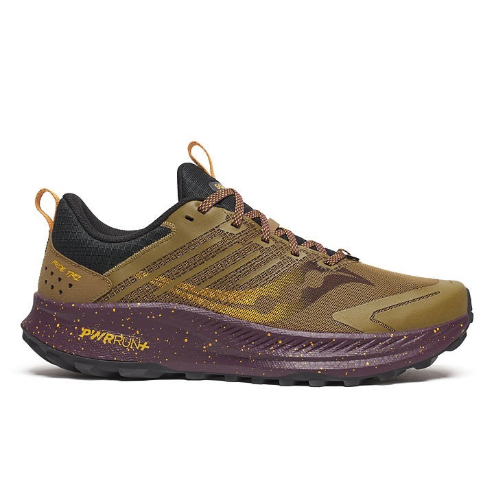 SAUCONY RIDE TR2 Trail Hombre Correr Caminar Entrenador Reino Unido:10 UE:45 US:11 / 29CM