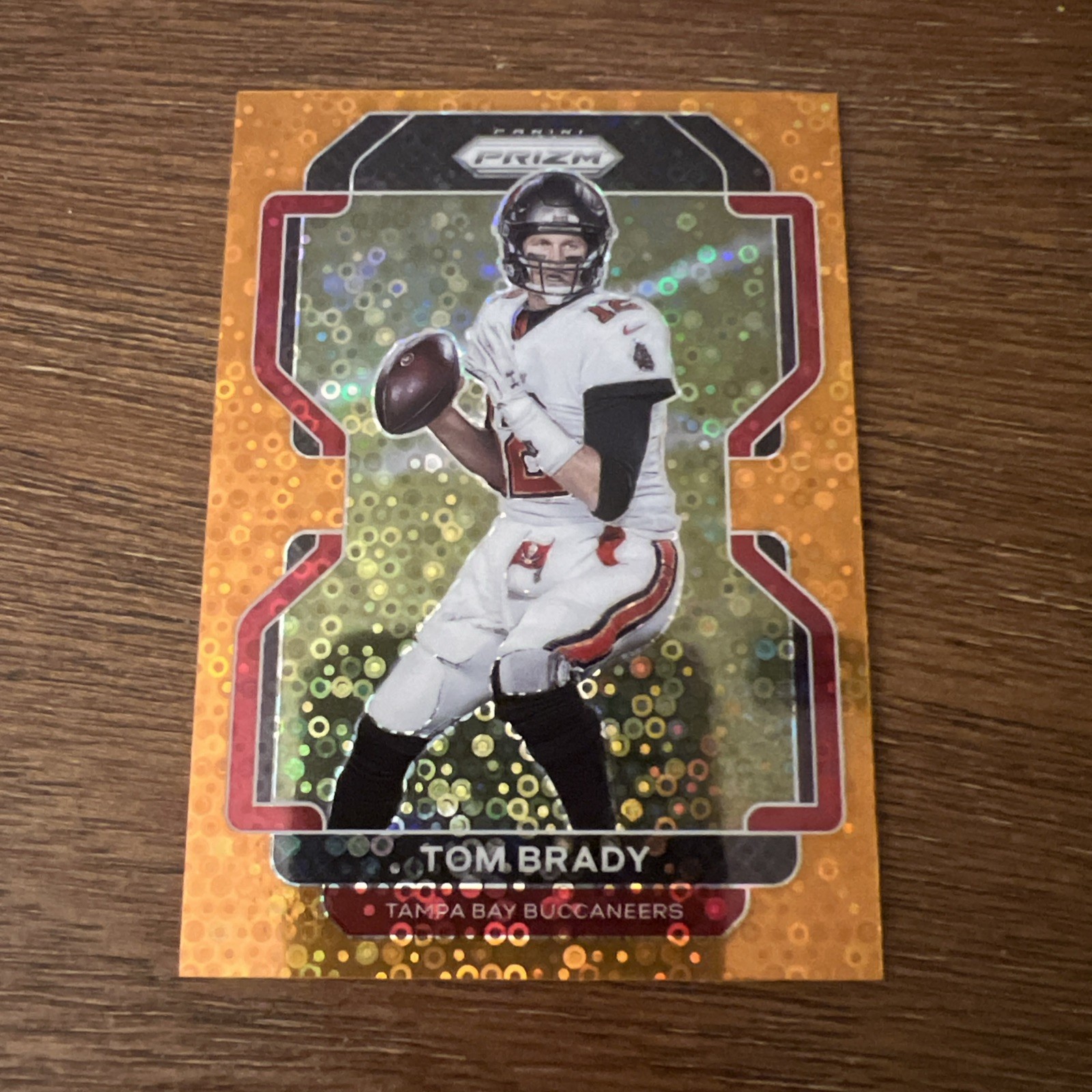 2021 Panini Prizm - Tom Brady #294 Orange Disco Prizm