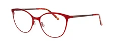 Inface IF1477 red medium matt nosepad 4021 Eyeglasses