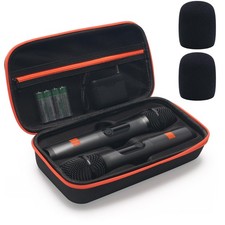 Wireless Microphone Case Compatible with JBL Wireless Two Microphone System, Por