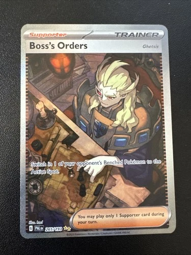 Boss's Orders 265/193 Sv02: Paldea Evolved Holo