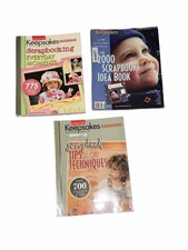 Creating Keepsakes Scrapbooking Book Lot of 3 Baby Childhood Memory Albums