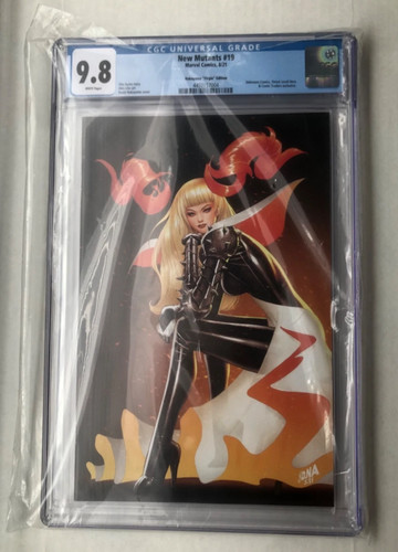 New Mutants #19 Virgin Exclusive DAVID NAKAYAMA CGC 9.8 Magik Hellfire X-Men