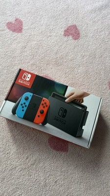Nintendo Switch Konsole 32GB PAL Neon-Rot/Blau mit Dock & OVP (V1 2017)