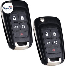 Key Fob Replacement Fits for Chevy Cruze Equinox Camaro Impala Malibu Sonic Buic