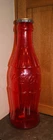 Vintage COCA-COLA 23" GIANT Red Plastic Coke Bottle PIGGY BANK Coin Bank