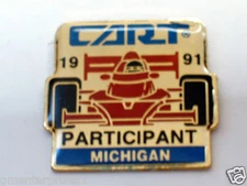 1991 Michigan Cart Racing Participant PPG Driver Lapel Pin