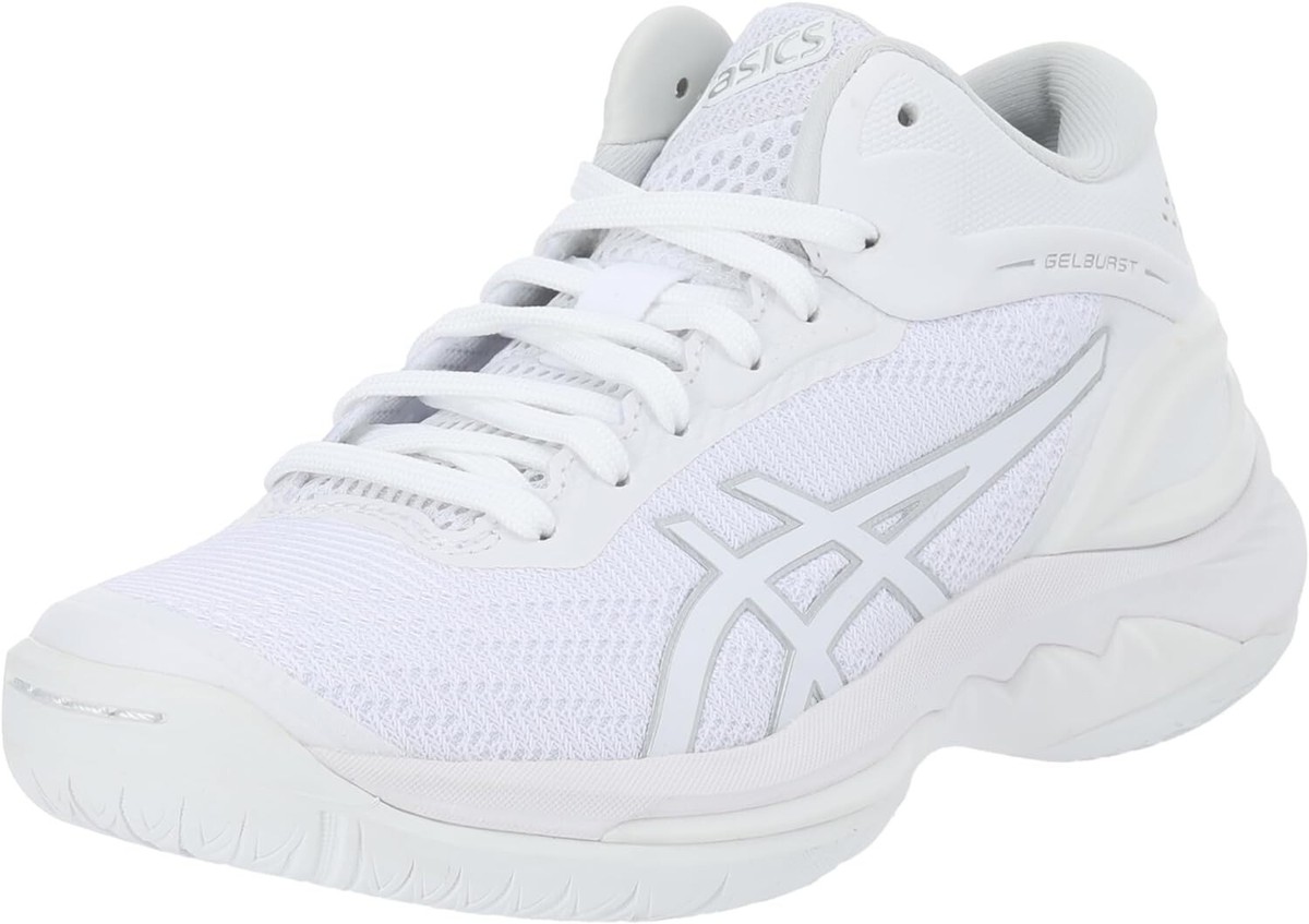 GELBURST28 25.5 4E（wide） Size 8.5 - Asics Gel Burst 28 4E Wide White Pure Silver for sale