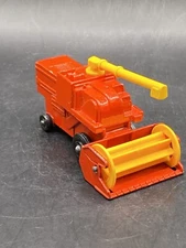 Matchbox Lesney #51 Combine Harvester Red Vintage Collectible Farm Toy