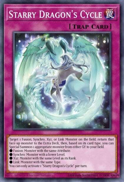 Starry Dragon's Cycle AGOV-EN079 Super Rare YuGiOh Card