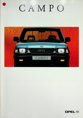 293933) Opel Campo Prospekt 02/1997