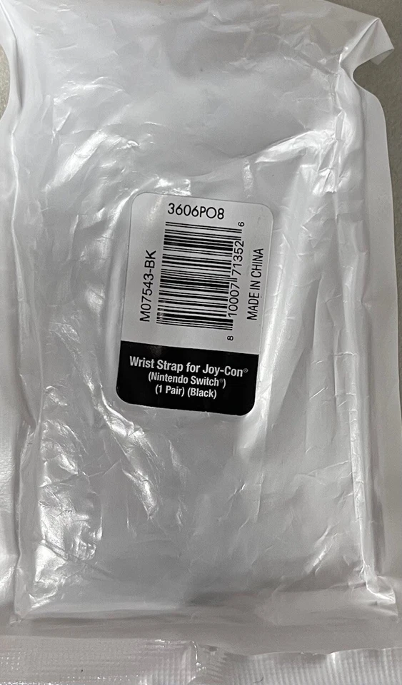 Nintendo Switch Wrist Strap FOr Joy-Con (Black) - Image 2 of 2