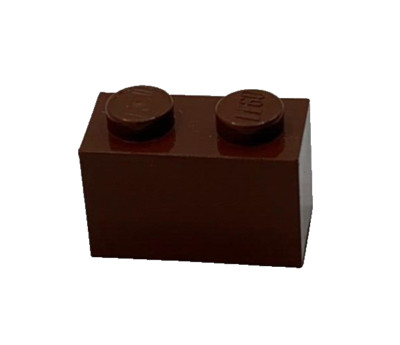 Lego 3004 Reddish Brown Brick 1 x 2 Element 4211149 4613963