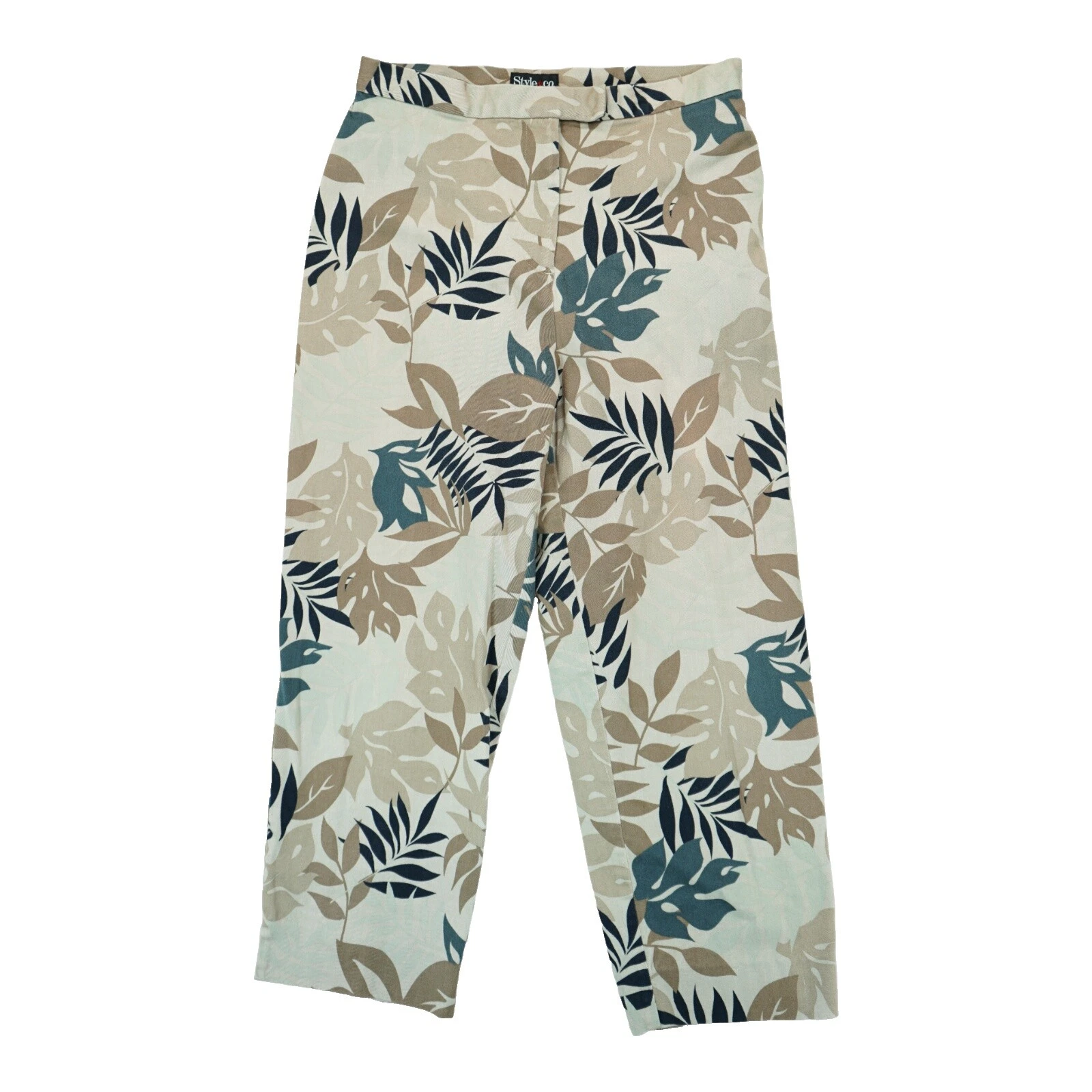 Pantalones de Algodón Style&co. Floral para De mujer