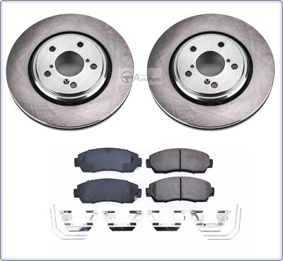 2x BREMSSCHEIBEN + BREMSKLÖTZE VORNE FÜR ACURA MDX 2014 - 2023
