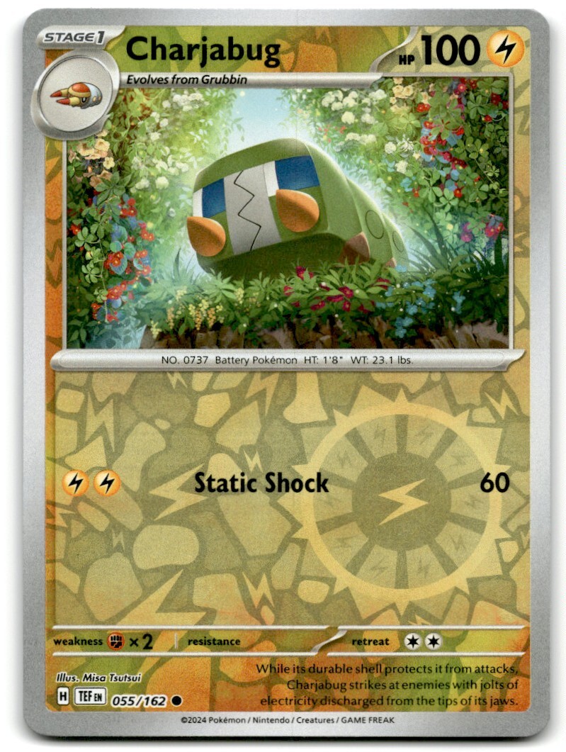 charjabug pokemon card Pokemon - Scarlet & Violet - Stellar Crown - Charjabug